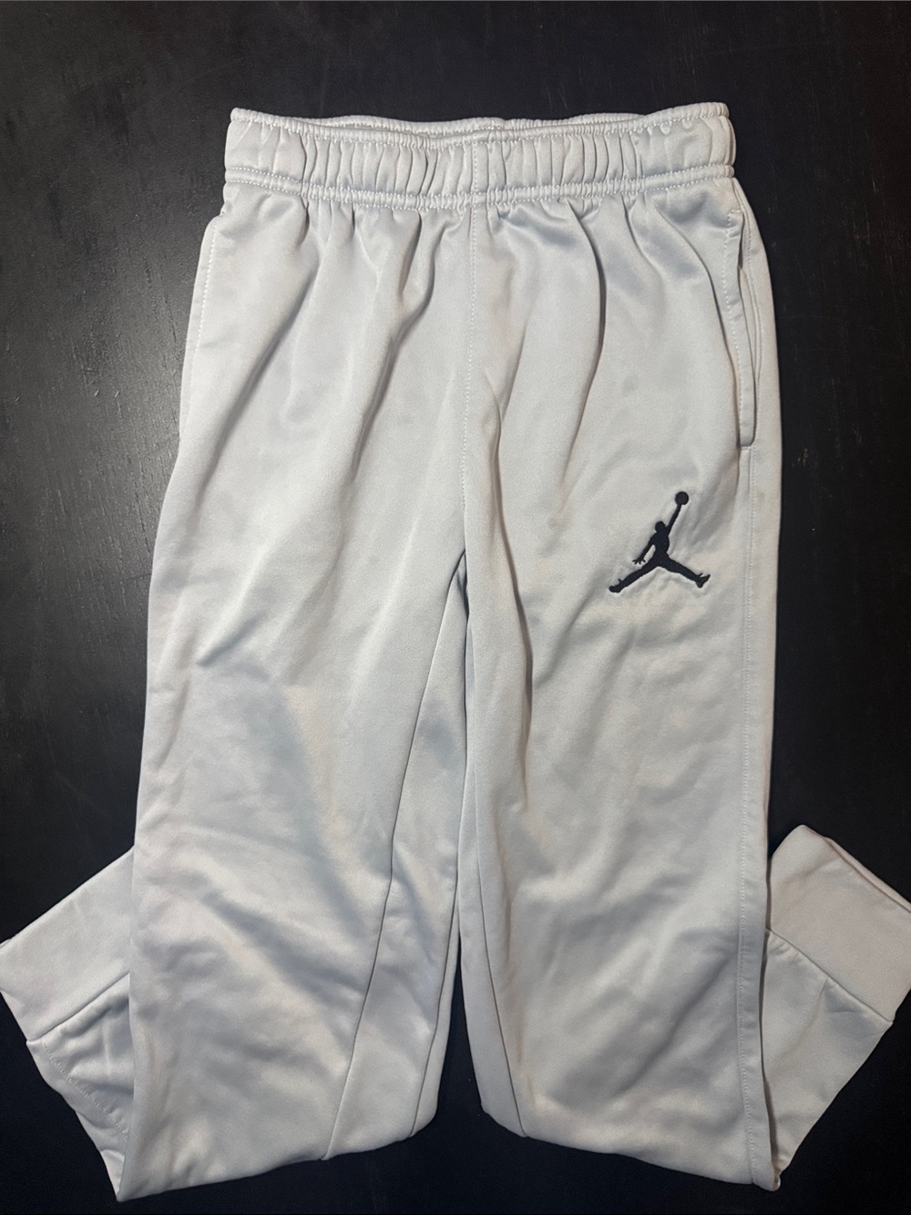 Jordan Light Gray Boys' Jumpman Joggers